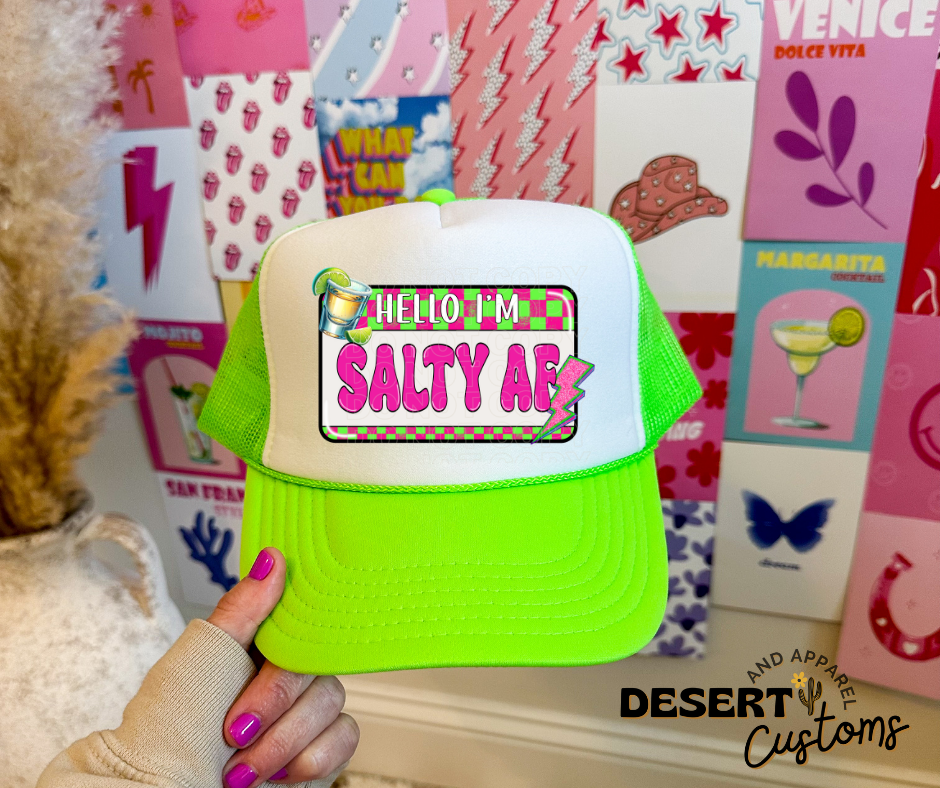 Salty AF - Snap Back Women's Trucker Hat