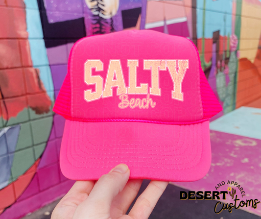 Salty Beach - Snap Back Women's Trucker Hat