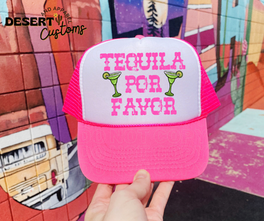 Tequila Por Favor - Snap Back Women's Trucker Hat