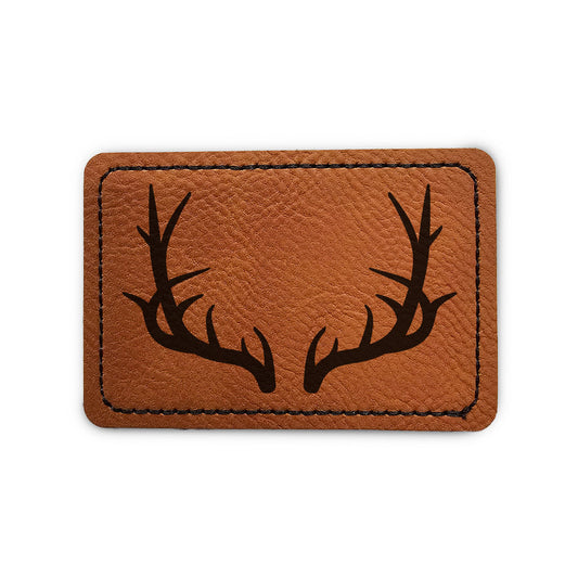 Antlers Leather Patch