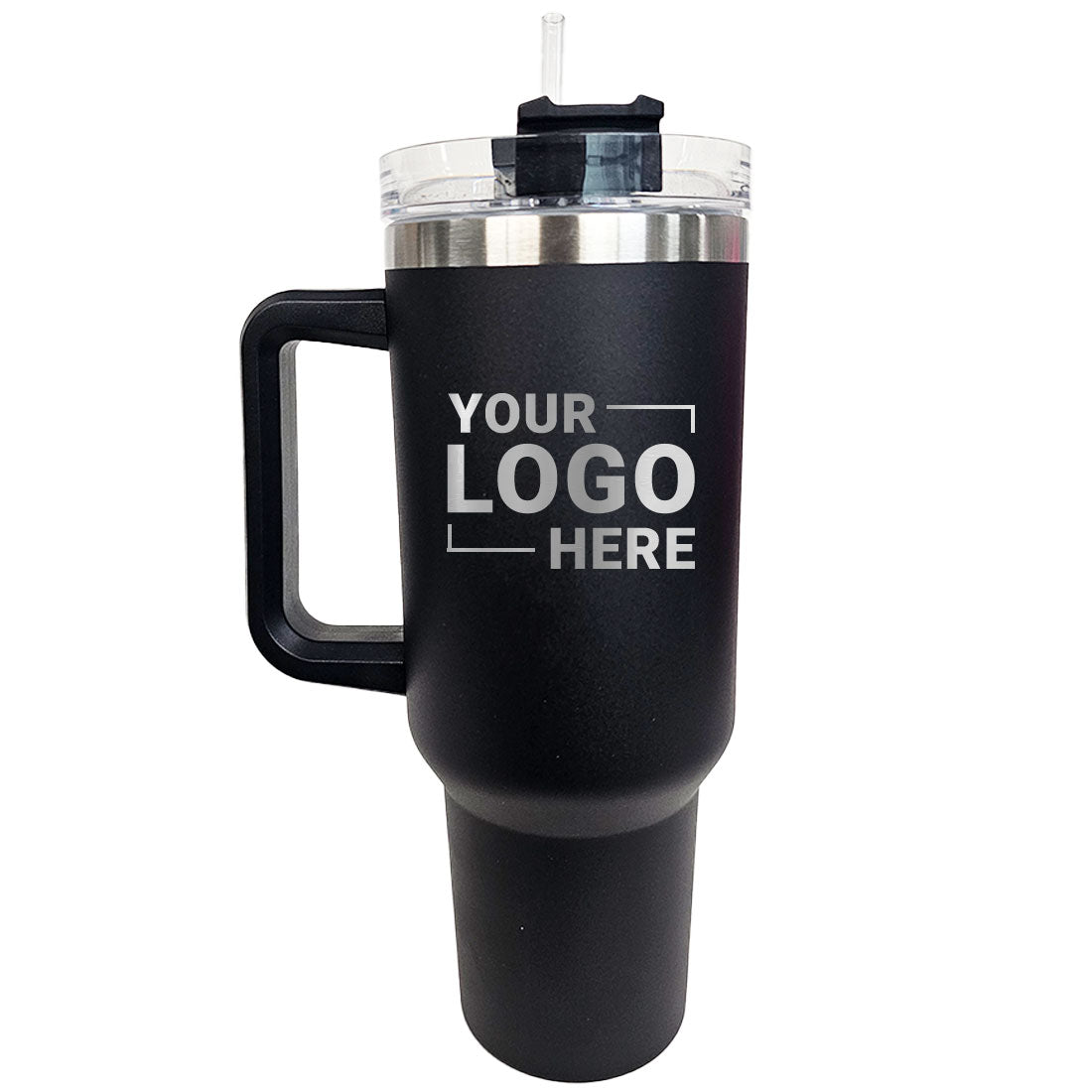 Custom Engraved Tumbler 40oz With Handle