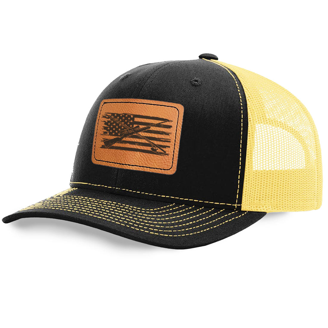 Outdoor Patriot Trucker Hat | Richardson 112 Split Color