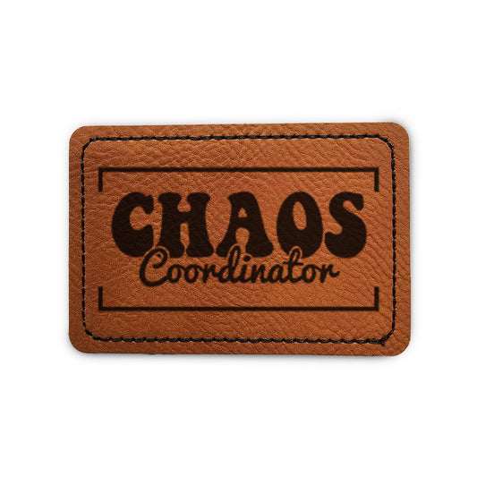 Chaos Coordinator Leather Patch