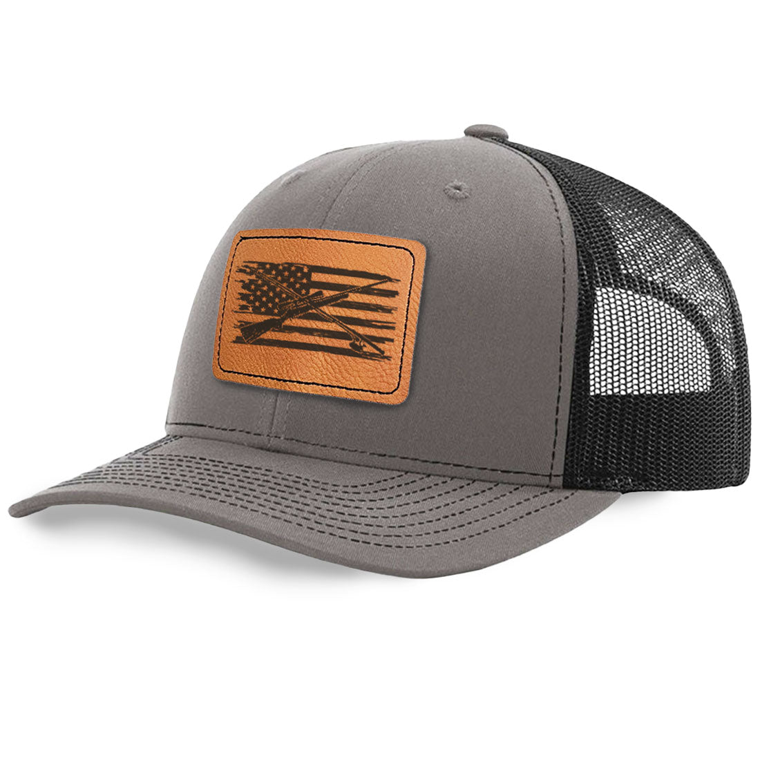 Outdoor Patriot Trucker Hat | Richardson 112 Split Color