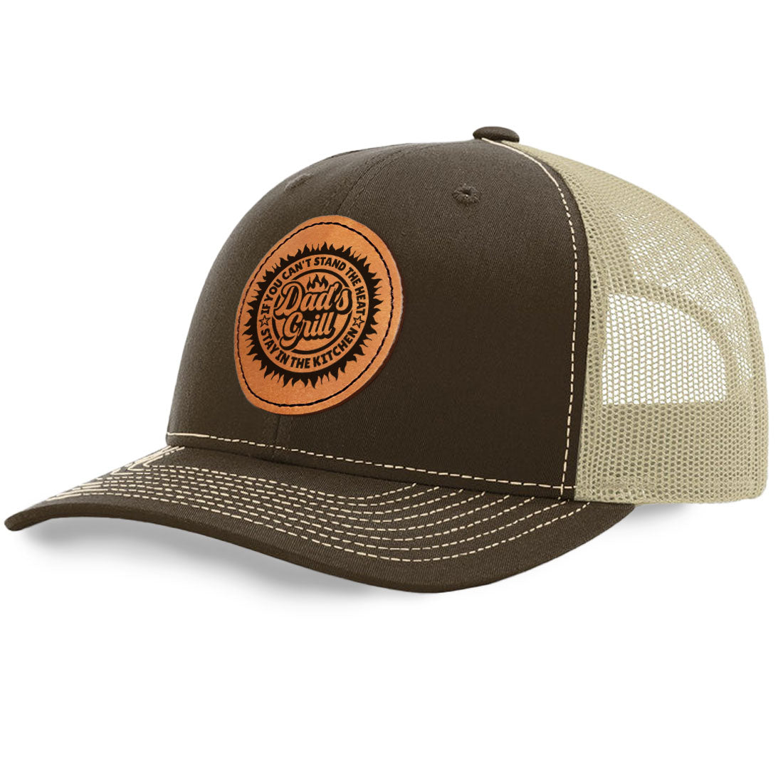 Dad's Grill Trucker Hat | Richardson 112 Split Color