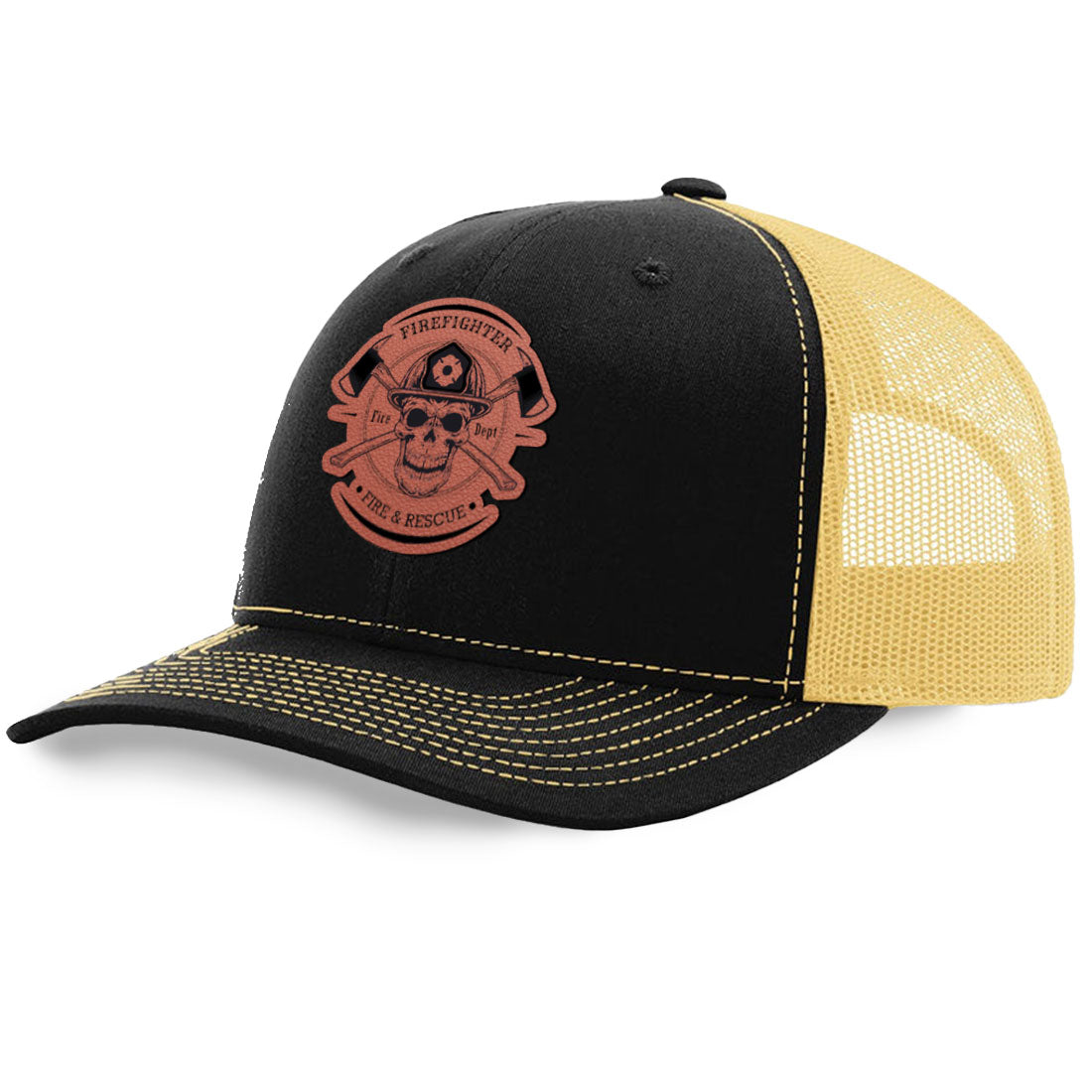 Fire Rescue Trucker Hat | Richardson 112 Split Color