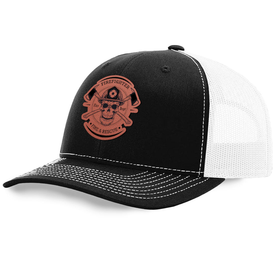 Fire Rescue Trucker Hat | Richardson 112 Split Color