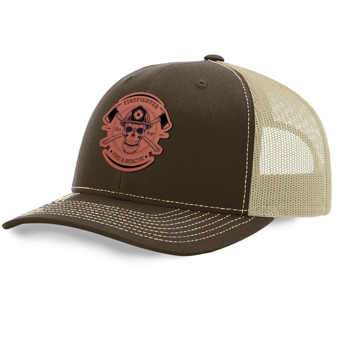 Fire Rescue Trucker Hat | Richardson 112 Split Color