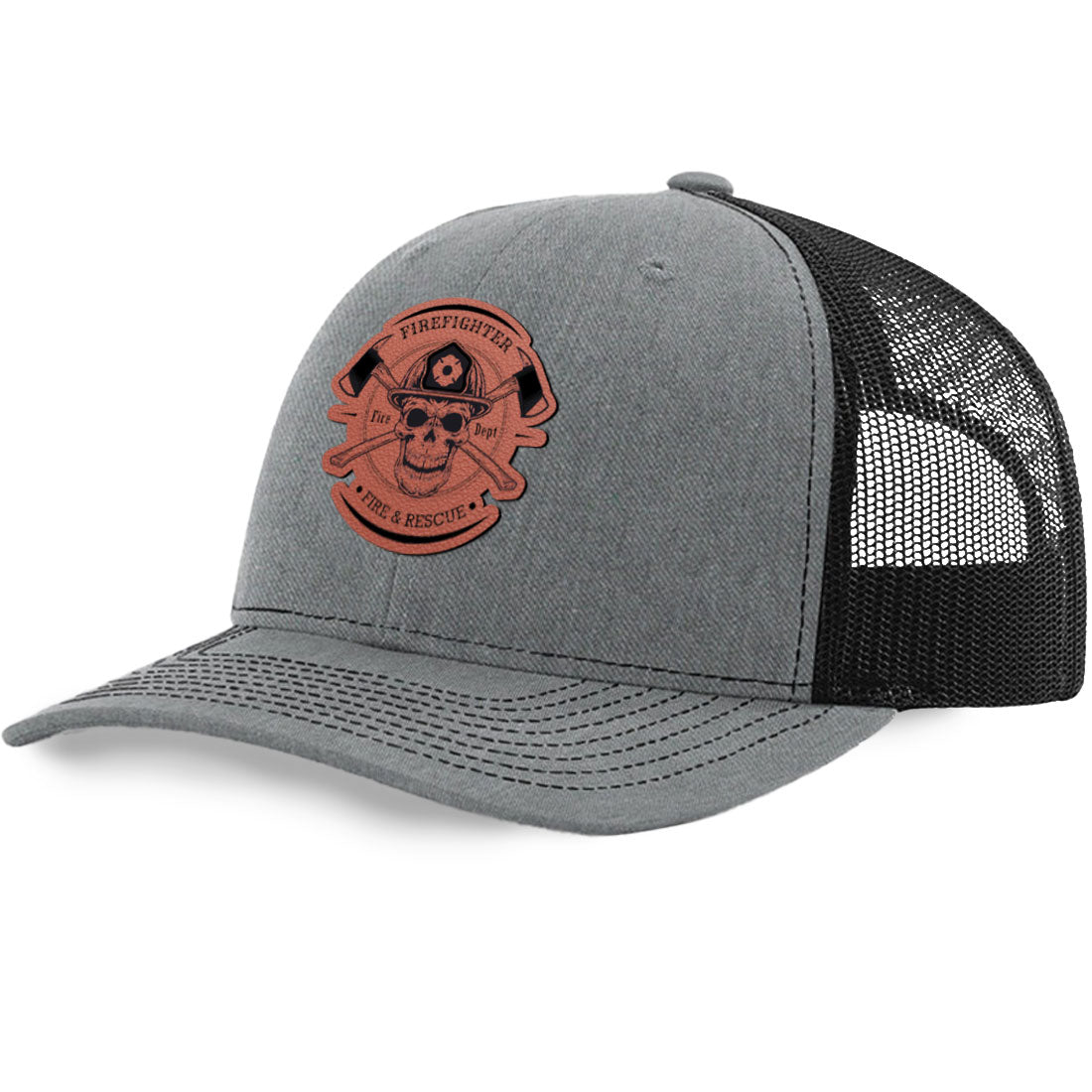 Fire Rescue Trucker Hat | Richardson 112 Split Color