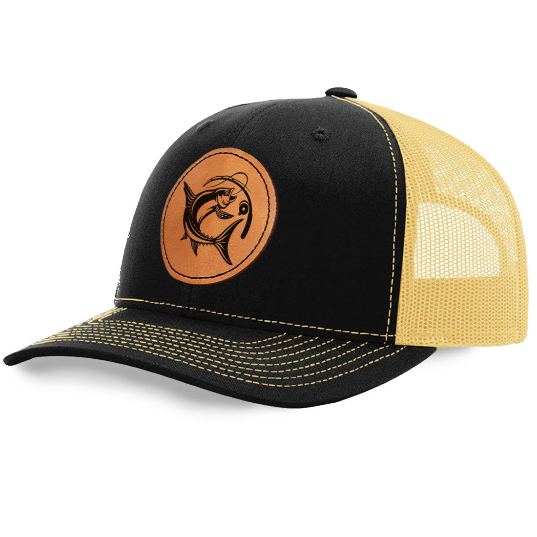 Fish Fight Trucker Hat | Richardson 112 Split Color