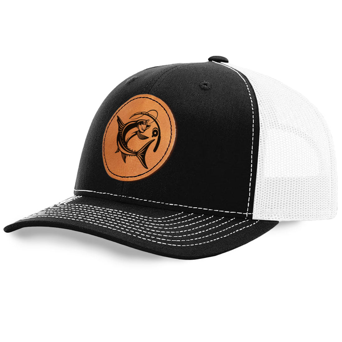 Fish Fight Trucker Hat | Richardson 112 Split Color