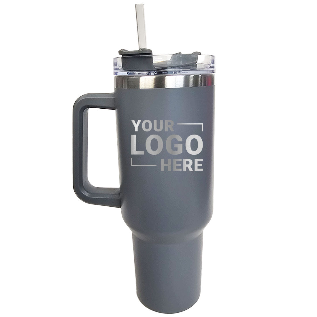 Custom Engraved Tumbler 40oz With Handle