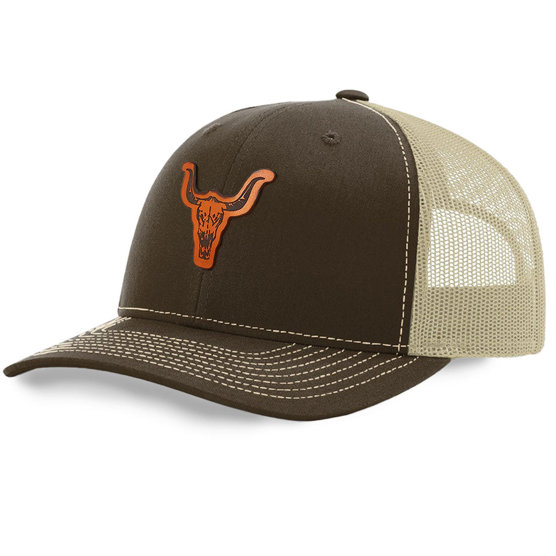 Just The Bull Trucker Hat | Richardson 112 Split Color