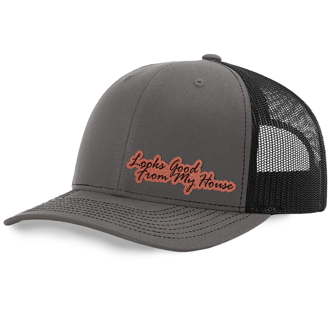 Looks Good From My House Trucker Hat | Richardson 112 Split Color