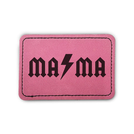 Mama Bolt Leather Patch