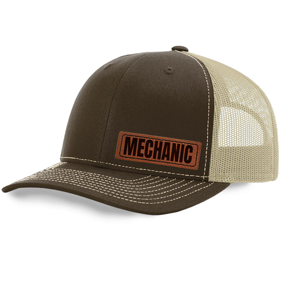 Blue Collar Job Title Trucker Hat | Richardson 112 Split Color