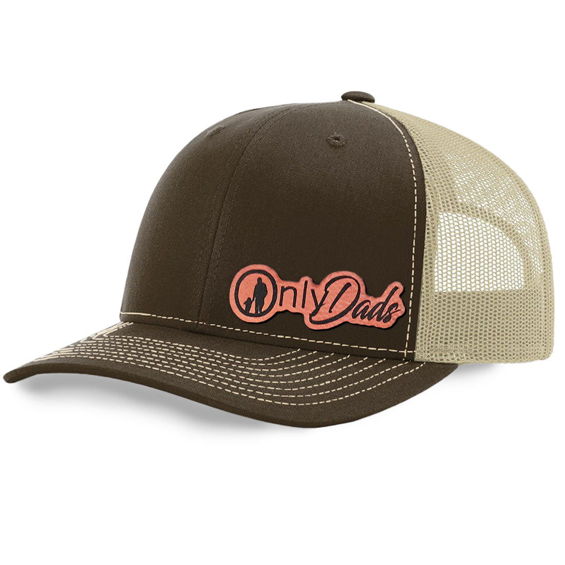 Only Dads Trucker Hat | Richardson 112 Split Color