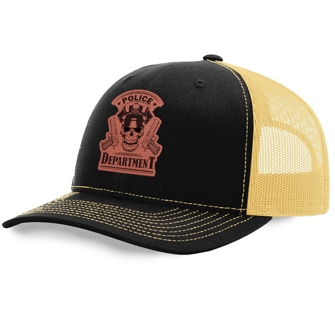 Police Dept Trucker Hat | Richardson 112 Split Color