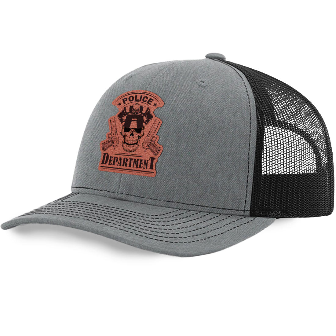 Police Dept Trucker Hat | Richardson 112 Split Color