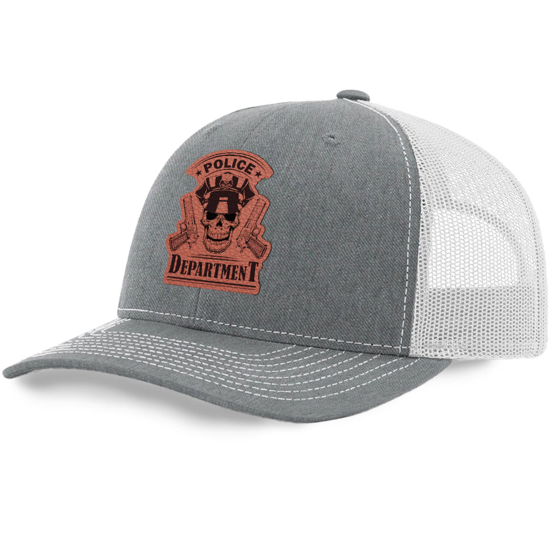 Police Dept Trucker Hat | Richardson 112 Split Color