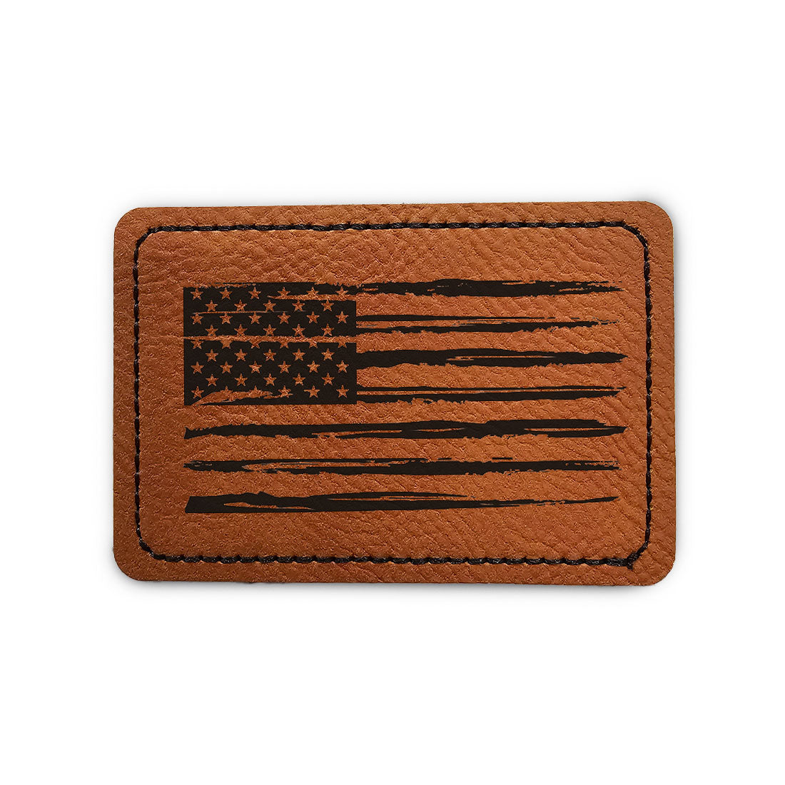 Stars & Stripes Leather Patch