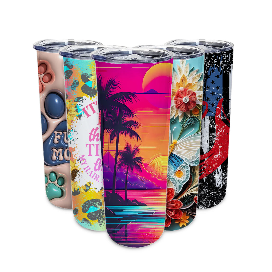 Custom Sublimated 20oz Tumbler